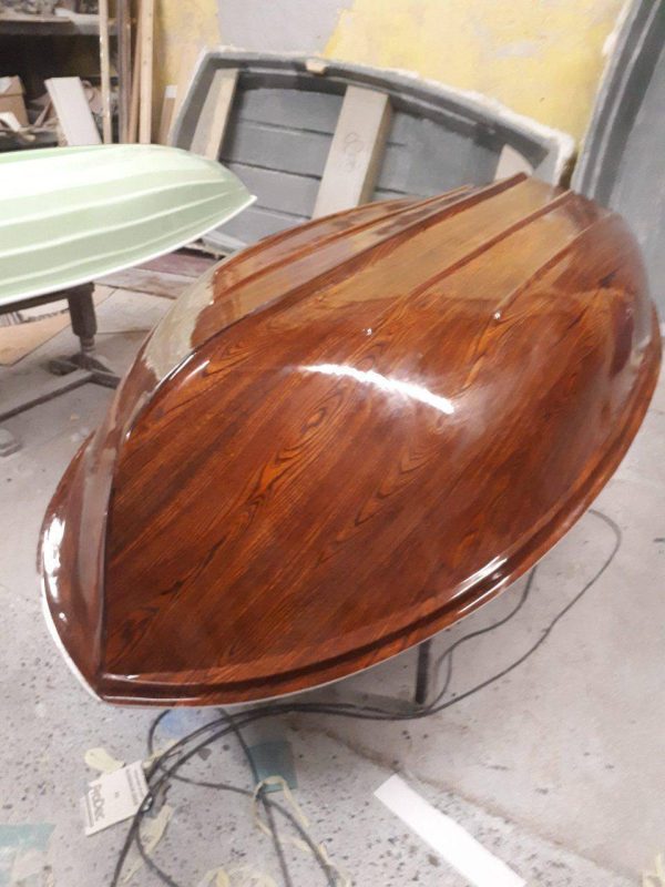 Real Wood Effect on a 7 1/2ft boat