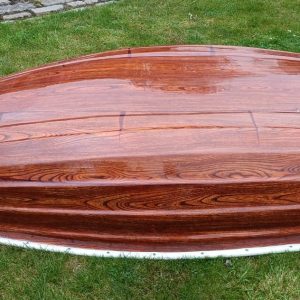 wood effect 6ft pram dinghy