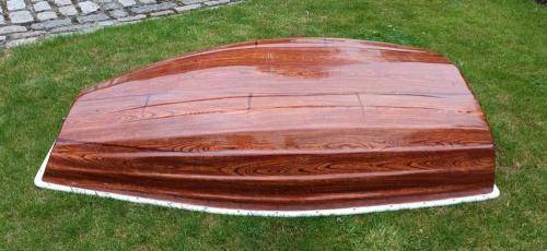 wood effect 6ft pram dinghy