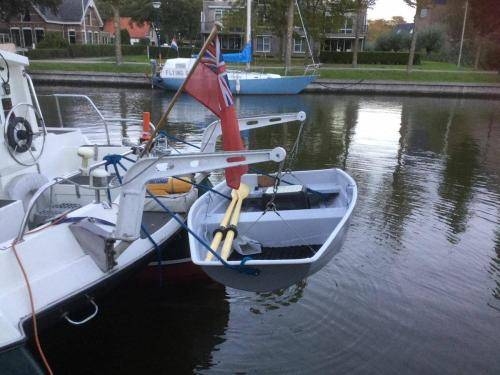 7ft boat tender on davits