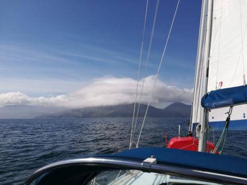 Boat Tender on Foredeck