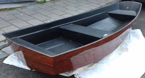 wood effect 8 1/2ft boat