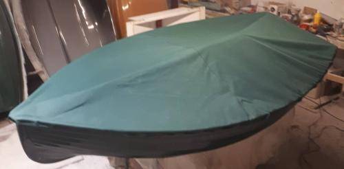 9 1/2ft boat cover green 2