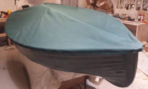 9 1/2ft boat cover green