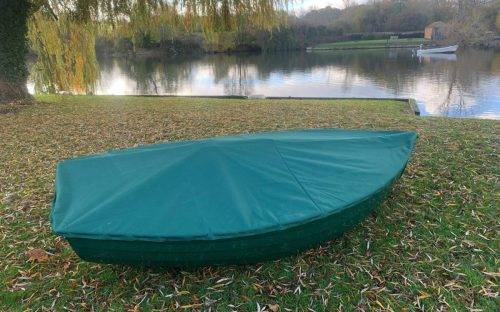 9.5ft green rowing boat cover