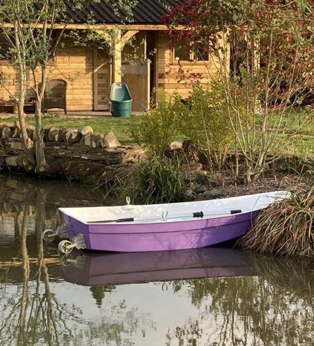 8.5ft purple dinghy