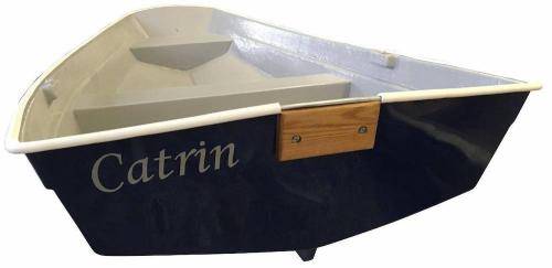 Saphire blue boat tender